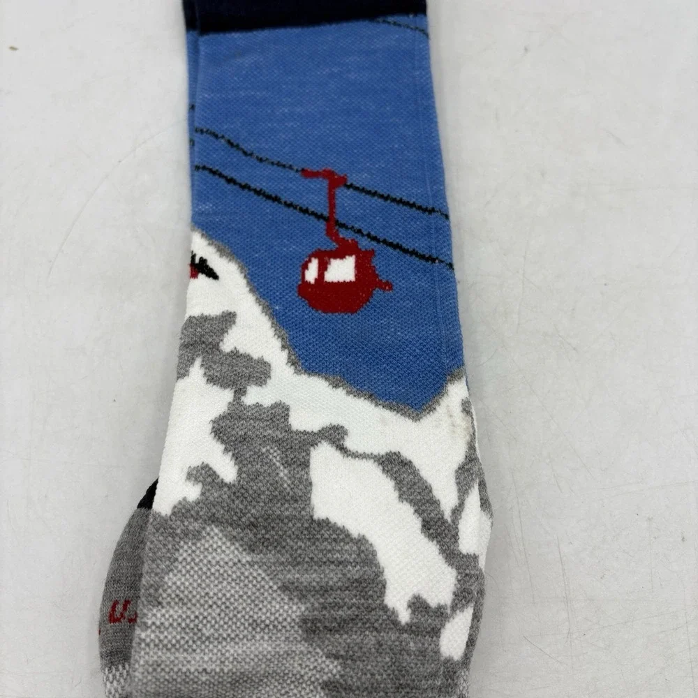 Darn Tough Socks Mens Womens Med Heady Yeti Over Calf Midweight Ski Snowboard